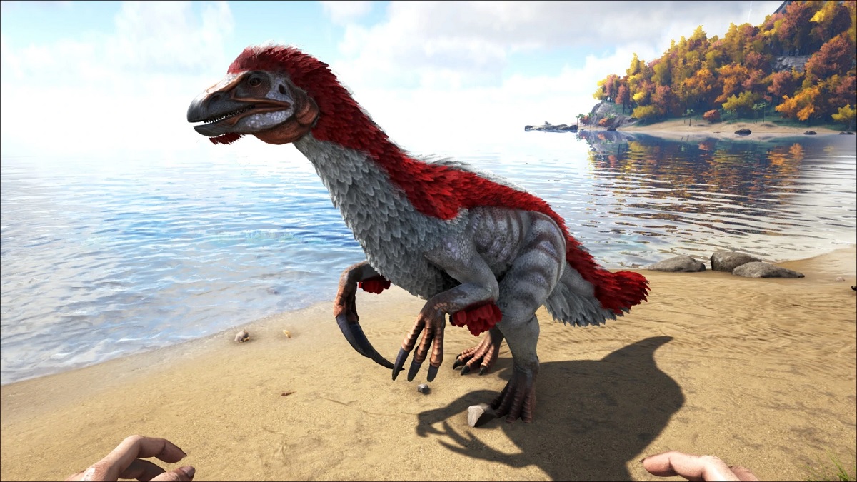 how to tame a therizinosaurus in ark survival evolved