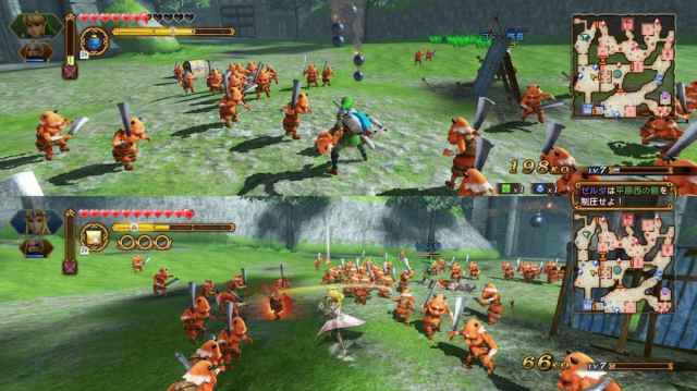 Battles in Hyrule Warriors: Definitive Edition