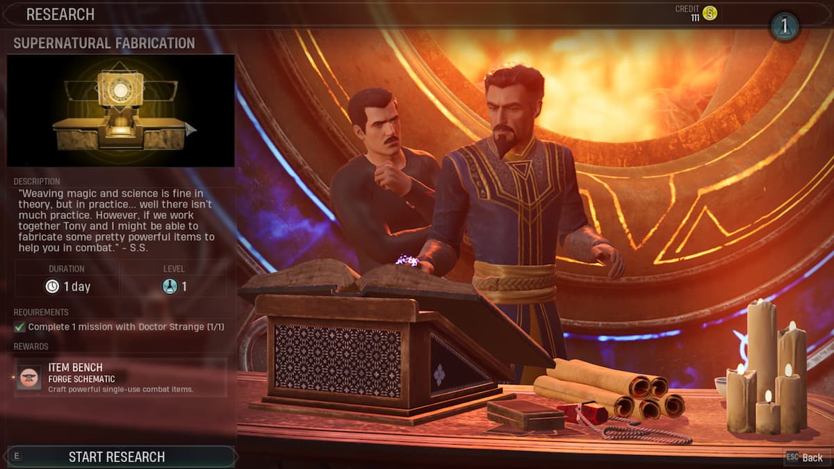 Research in Midnight Suns, Explained Twinfinite