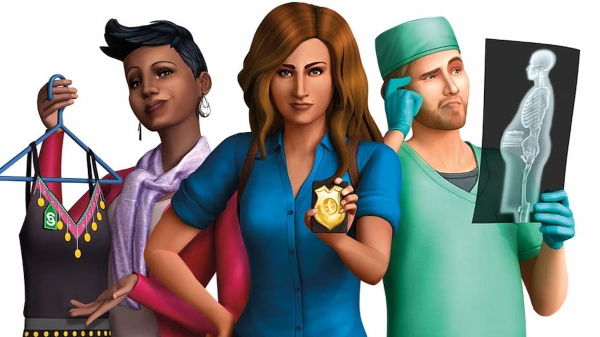 Key Art for The Sims 4 Get to Work