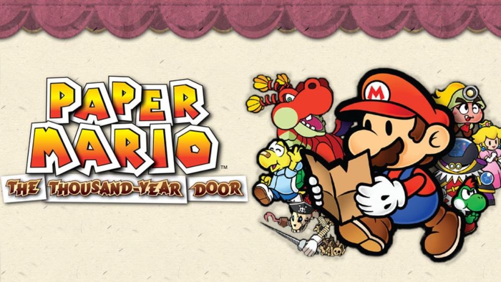 Paper Mario Thousand Year Door on Gamecube