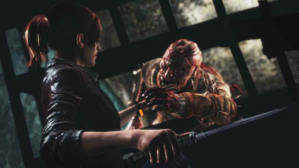 A zombie in Resident Evil Revelations 2