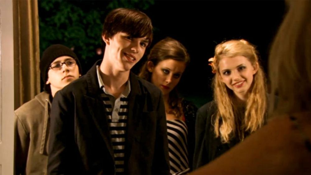 Sid, Tony, Michelle and Cassie in Skins UK