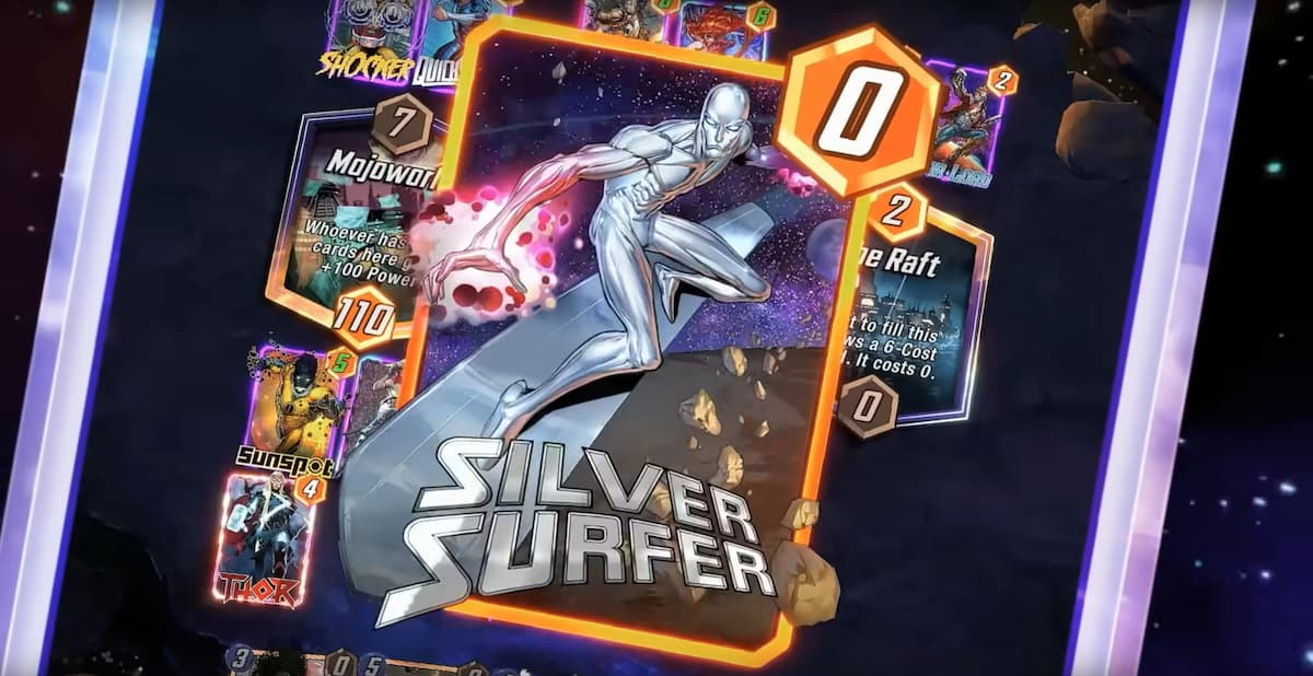 silver surfer in marvel snap