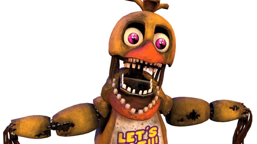Withered Chica in FNAF 2