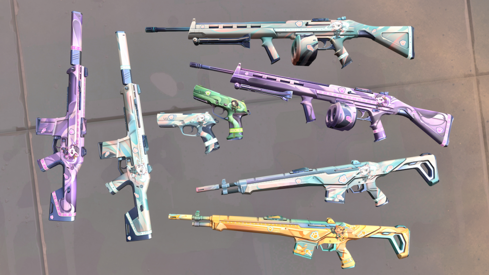 Valorant Episode 6, Act 1 Battle Pass Weapon Skins