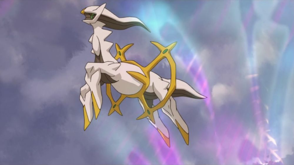 Arceus dans l'anime Pokémon