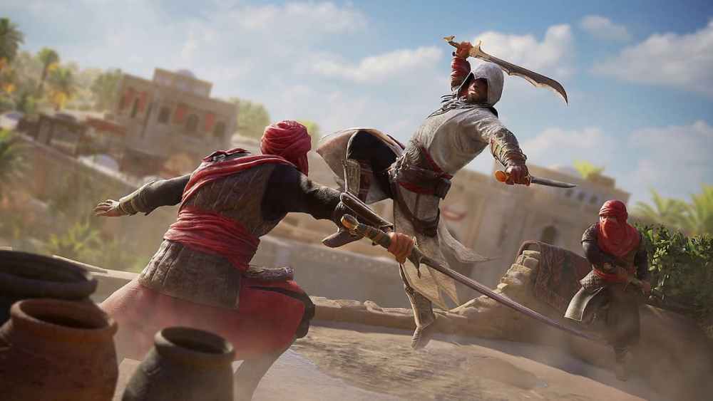 Assassin's Creed Mirage combat artwork