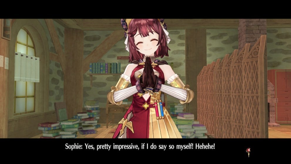 Atelier Sophie The Alchemist of the Mysterious Book Dialogue Scene