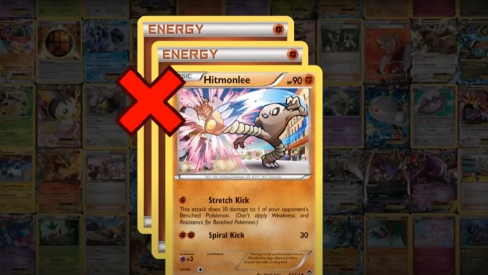 Attachig energies in the Pokemon TCG