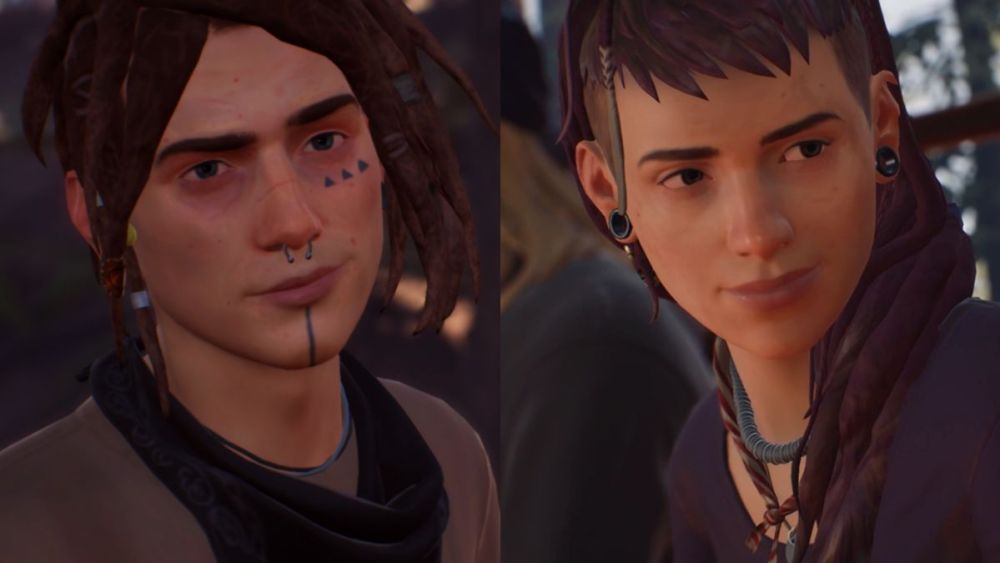 Finn and Cassidy in Life is Strange 2