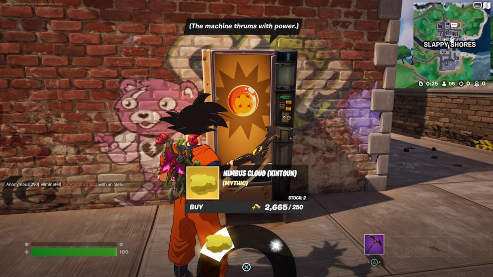 Nimbus in Vending Machine