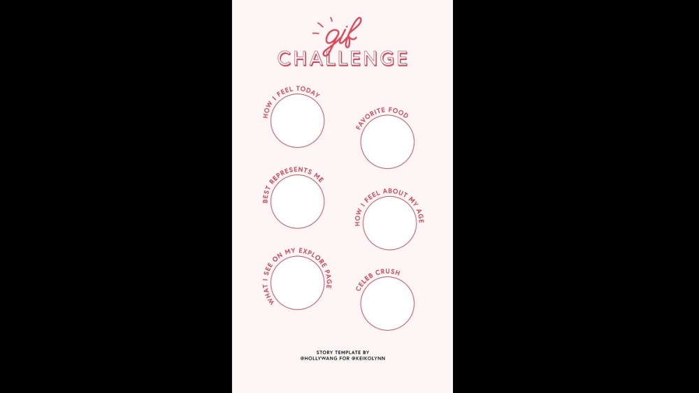 gif challenge snapchat story game