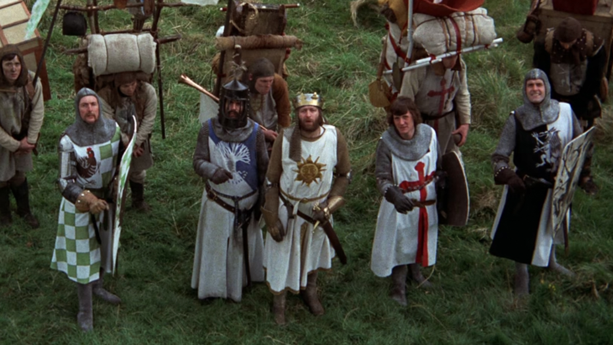 The Monty Python in Monty Python and the Holy Grail.