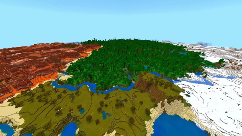 Crucible of Biomes Minecraft seeds
