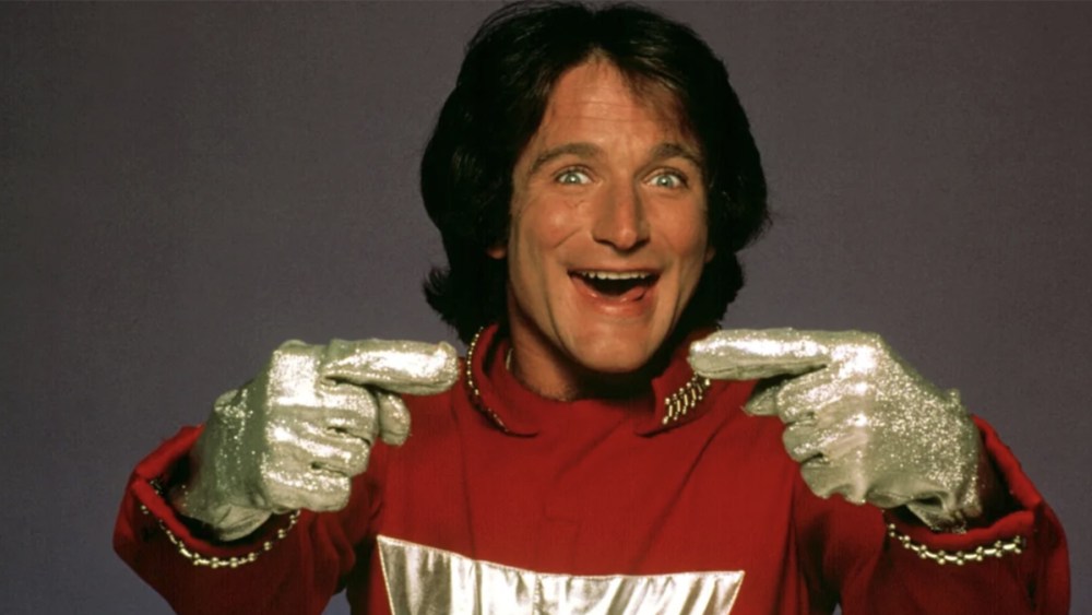 Robin Williams comme Mork dans Mork et Mindy.