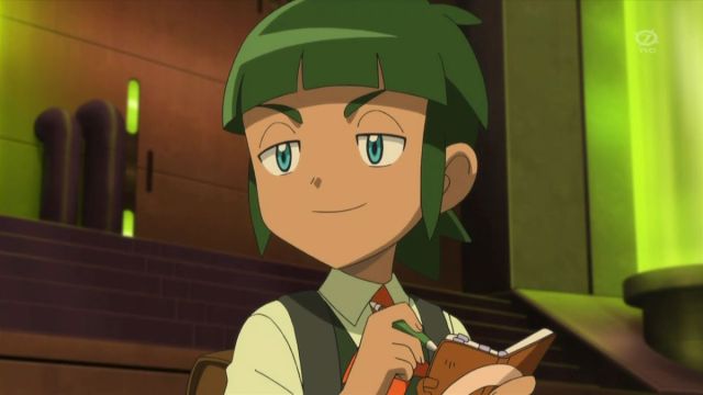 Sawyer in the Pokemon anime