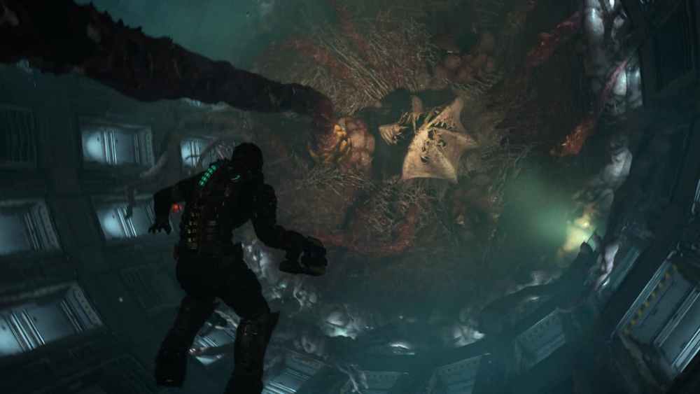Creepy monsters in Dead Space Remake, Leviathan