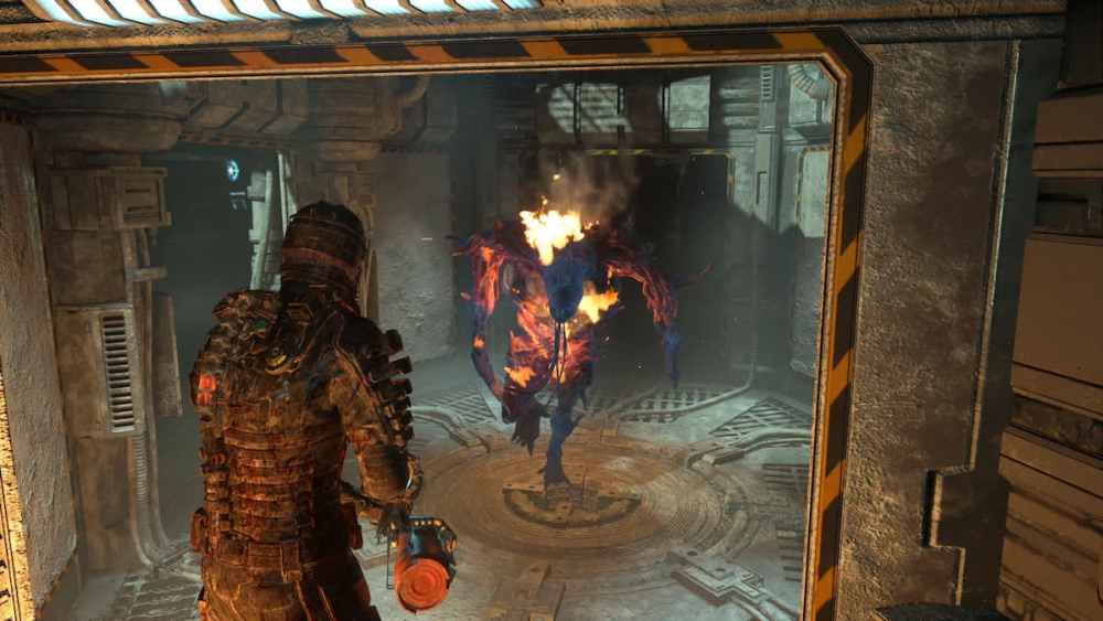 Scary monsters in Dead Space remake, Hunter