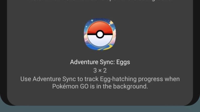 Adventure Sync: Egg Widget