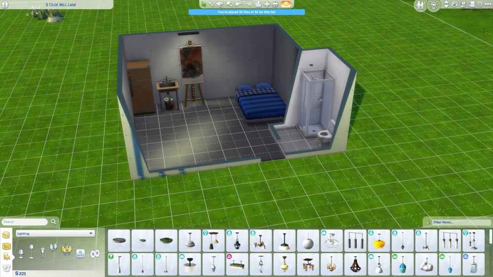 If you have the Tiny Living Stuff Pack, you can give your Founder Sim a big boost by building them a Micro Home.