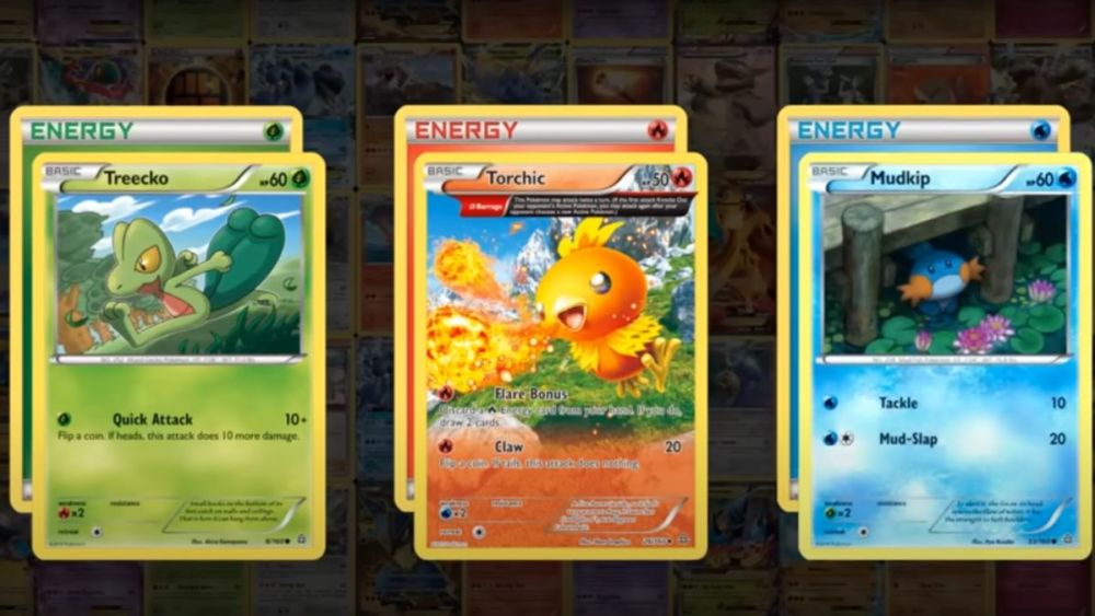 Pokemon TCG Energy types