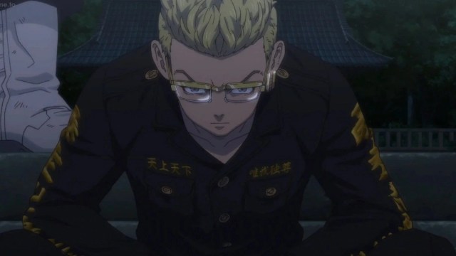 Kisaki Sitting at Gang Meeting in Tokyo Revengers (Best Anime Villains)