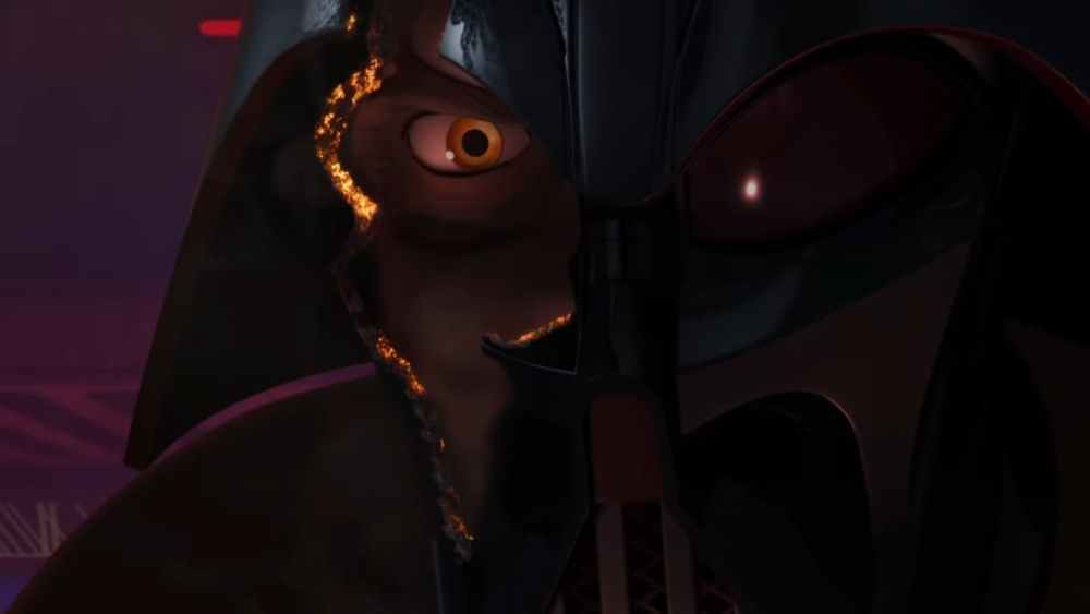 Vader Damaged Mask