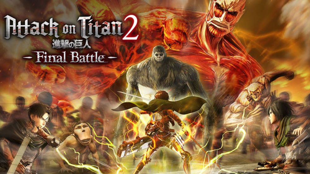 Attack on Titan 2 final battle promotional art