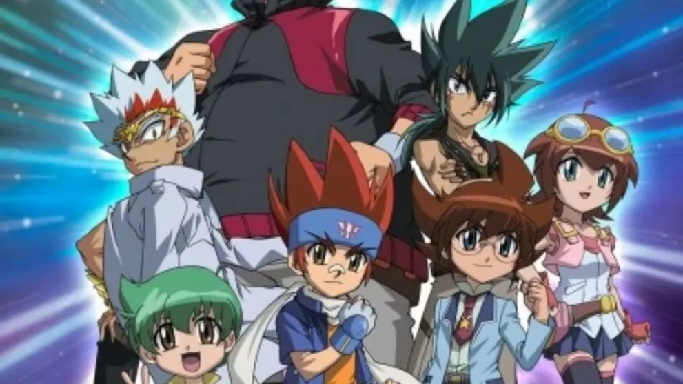 Beyblade Metal Fury promotional artwork