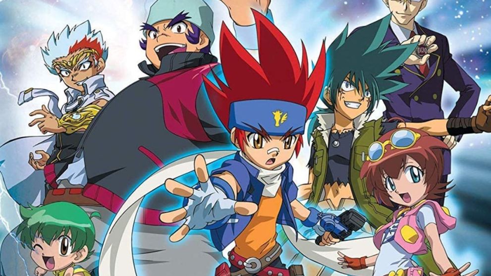 Beyblade Metal Fusion promotional artwork