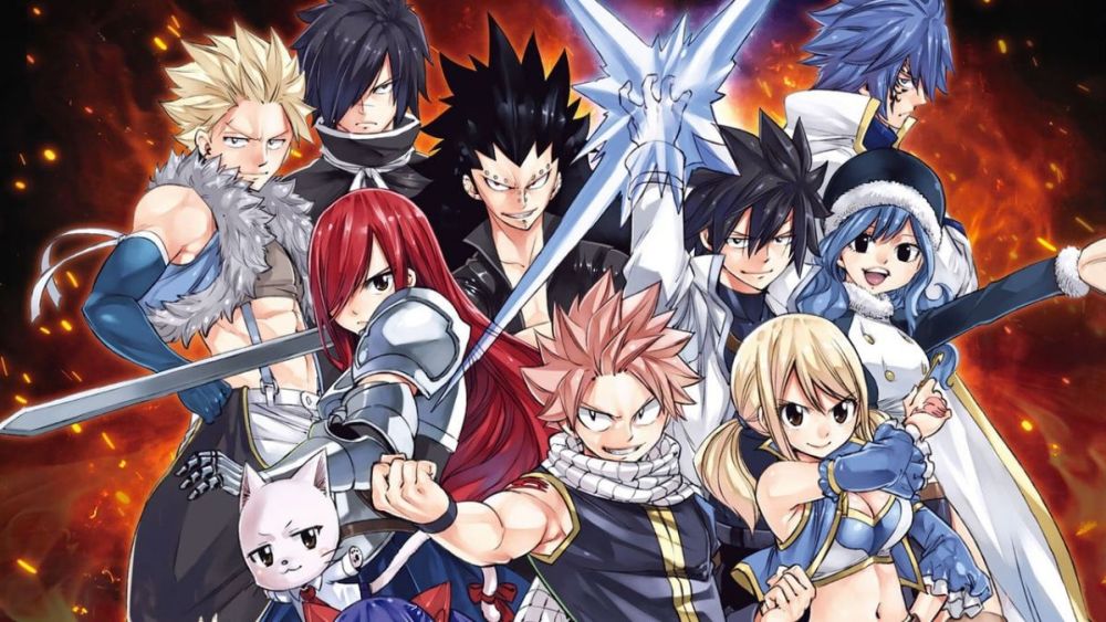 Fairy Tail game promotional art