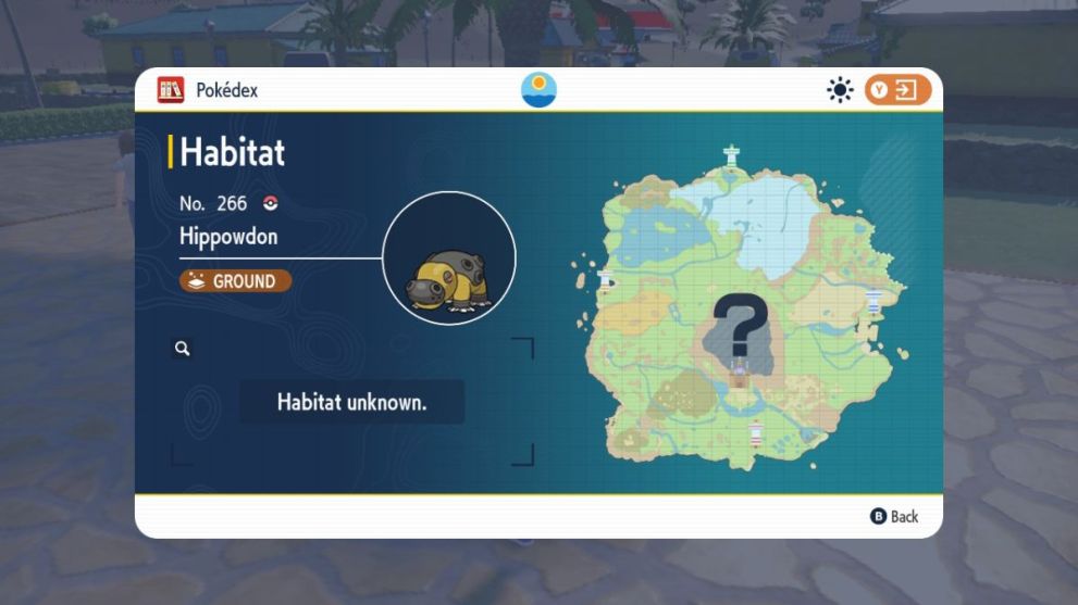 Hippowdon location in Pokemon Scarlet & Violet