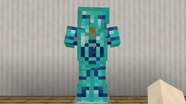 minecraft diamond armor template