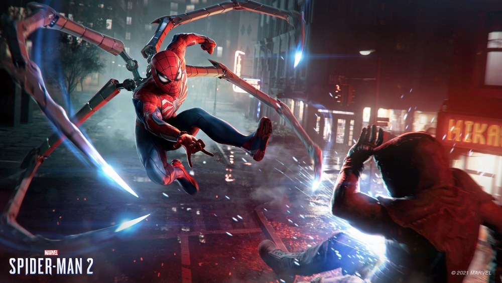 Marvel Spider-Man 2 van Insomniac Games, een exclusieve titel op PS5