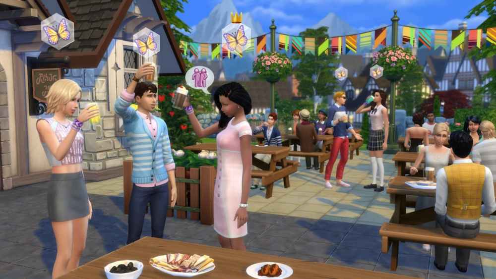 De nouvelles extensions, kits et mises à jour peuvent apporter de nouvelles fêtes et rencontres dans Les Sims 4.