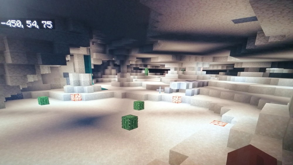Minecraft Seed of the Underground Desert