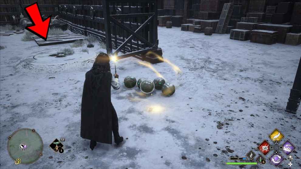 Dragging the balls in Merlin Trial