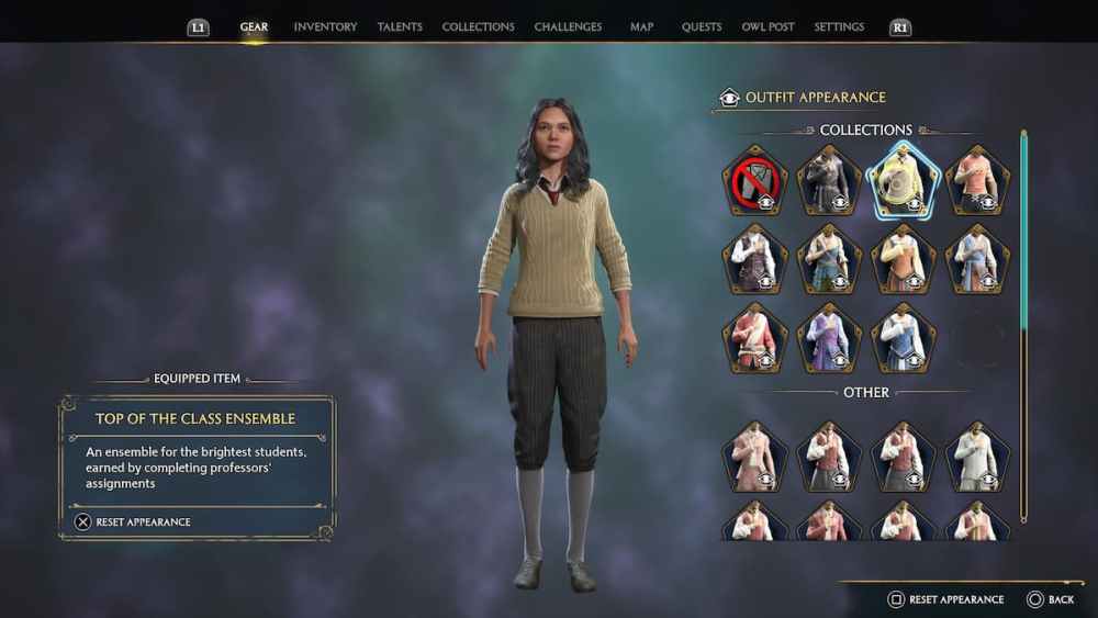 Top of the Class Ensemble in Hogwarts Legacy