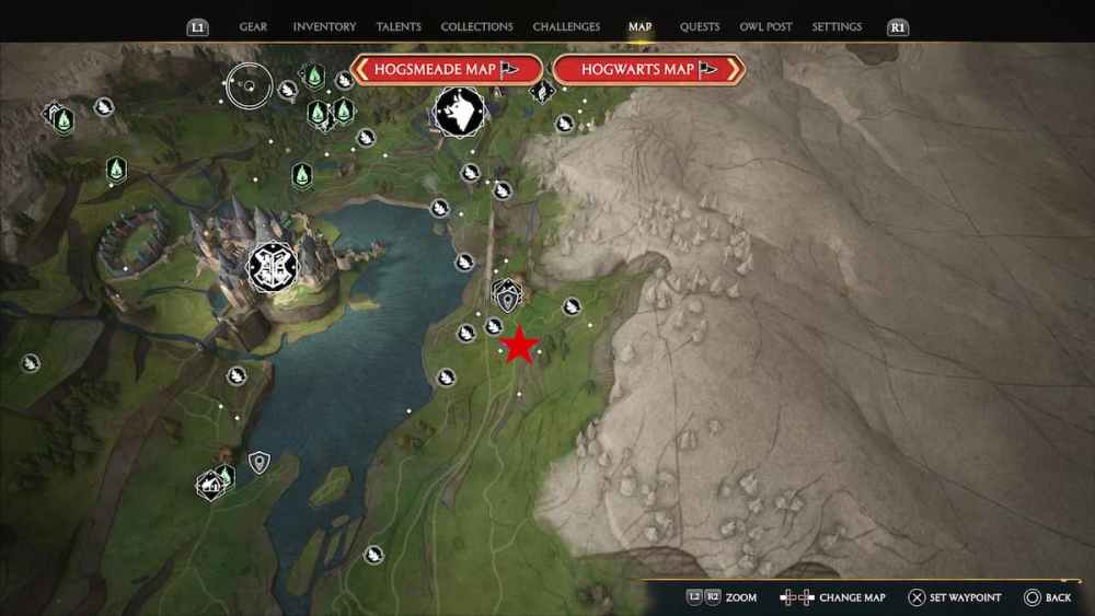 South Hogwarts Region Landing Platform Location Hogwarts Legacy
