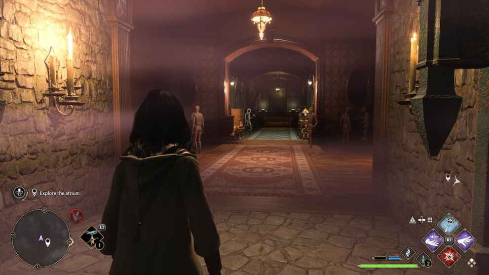 Going to the room on the left