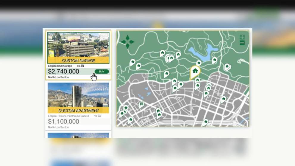 How To Buy the Eclipse Blvd 50 Car Garage in GTA Online