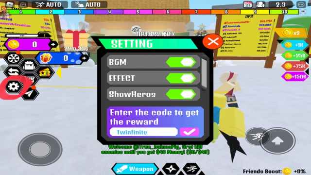 NEW* ALL WORKING CODES FOR ANIME CLICKER FIGHT 2023! ROBLOX ANIME