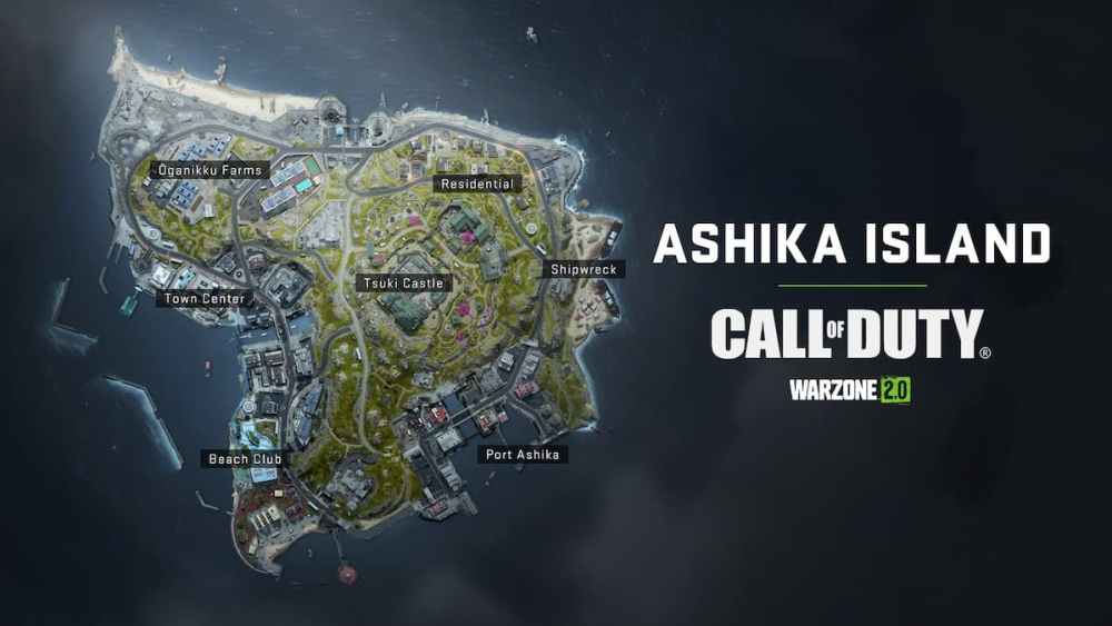 Warzone 2.0 Ashika Island overview