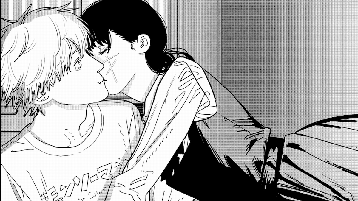 Does this count as a kiss? (Chapter 66) : r/ChainsawMan