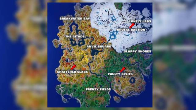 Cold Blooded Boss locations