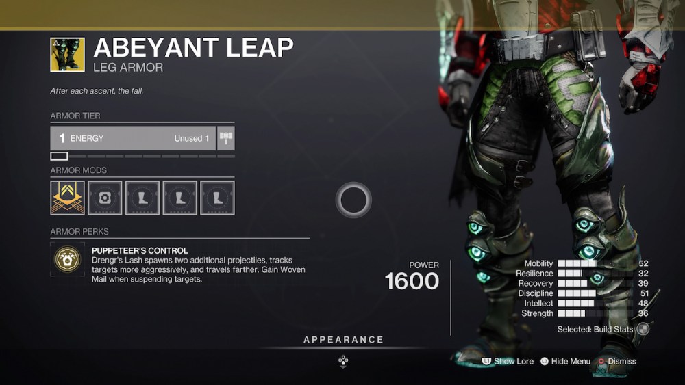 How to Get Abeyant Leap Exotic Titan Boots in Destiny 2 
