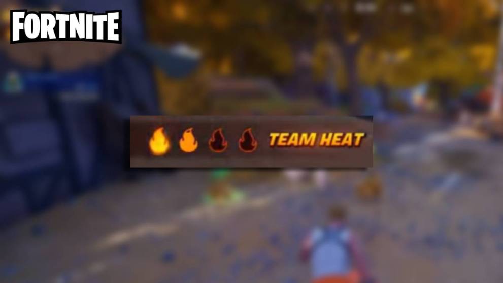 Increasing the Heat Level in Fortnite