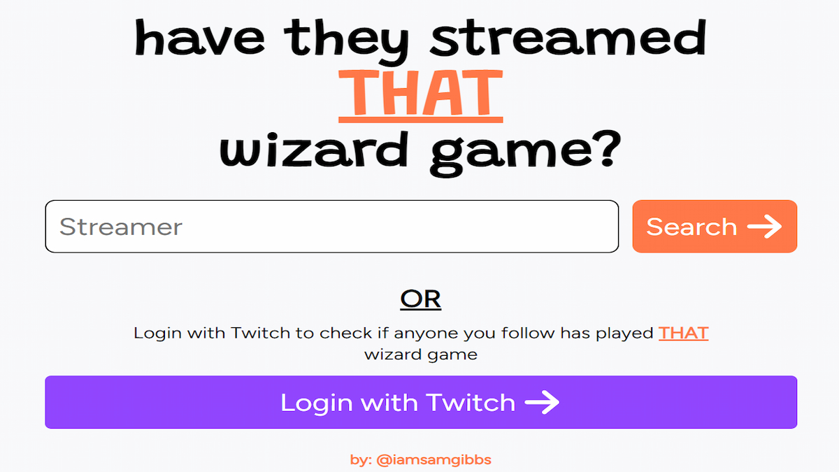 What is Have They Streamed That Wizard Game Explained
