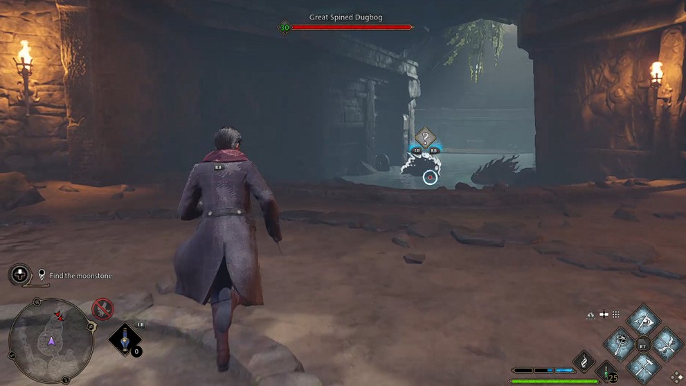 Hogwarts Legacy Moonstone Garden Dugbogs.